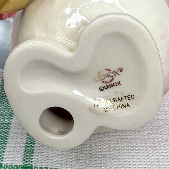 Lenox Snowlight 2004 Snowman Shoveling Snow Christmas Ornament Holiday - Picture 3 of 4